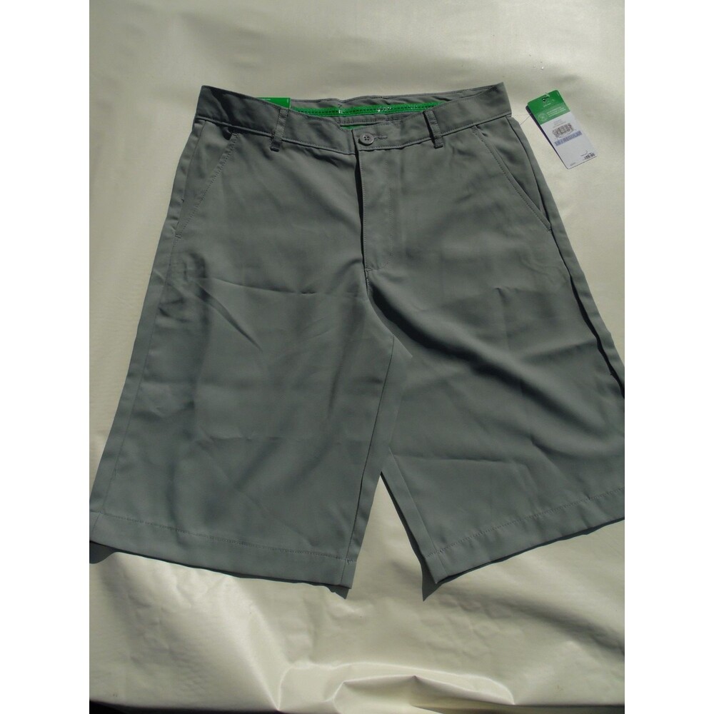 IZOD Golf Shorts Boys Size 18 Regular Gray
